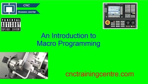 setting up cnc part macro counter|cnc macro variables.